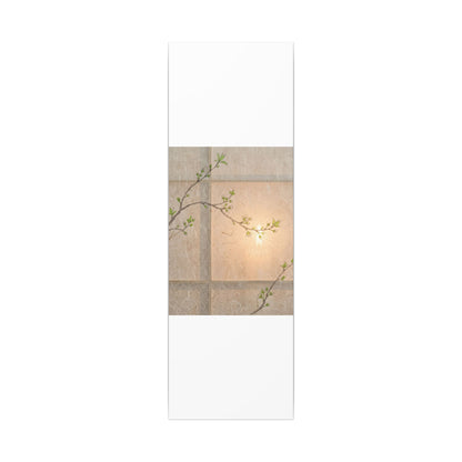 Spring Cherry Blossom Forest Whimsy Canvas Art | Rustic Decor