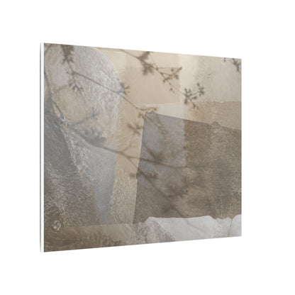 Neutral Shadow Play Canvas Art - Texture Japandi