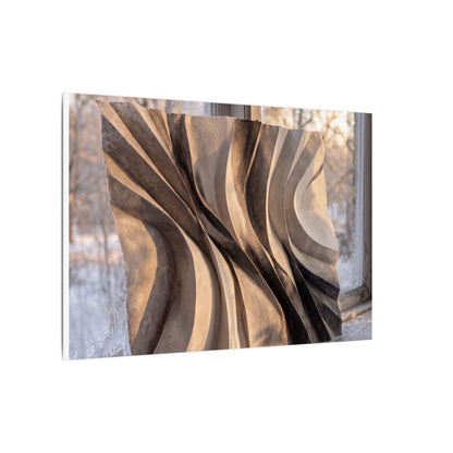Mono No Aware Paper Fold Canvas Art - Japandi Minimal Line