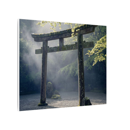 Torii Gate Canvas Art | Spring Zen Karesansui Art