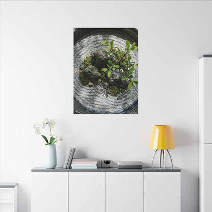 Zen Ceramic Bowl in Dappled | Karesansui Canvas Art