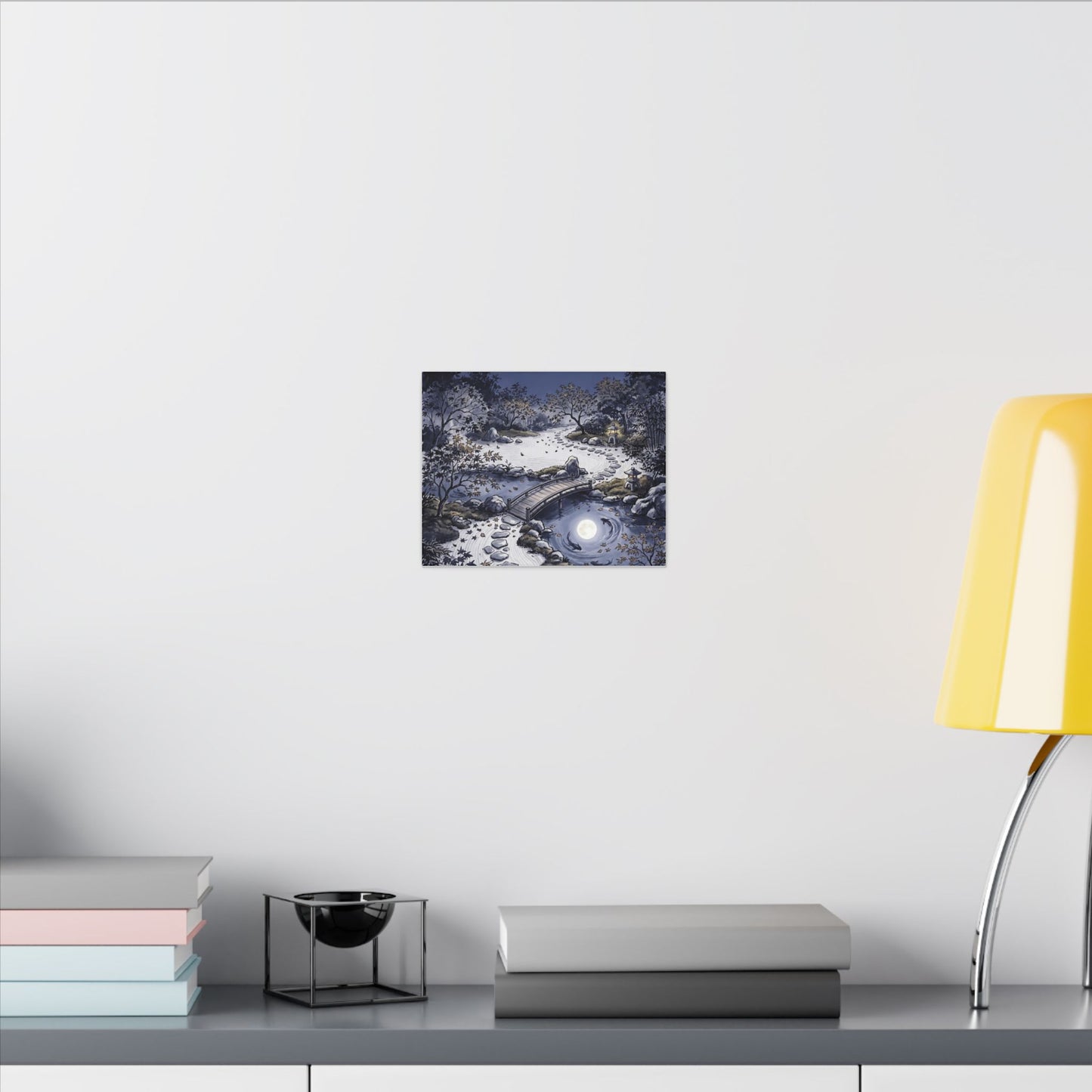 Torii Gate Enso Canvas Art | Contemplative Zen Art