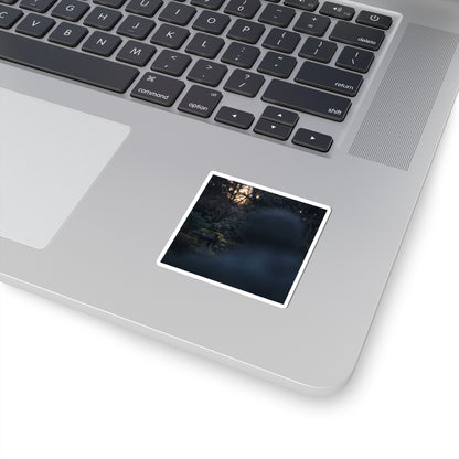 Stone Lantern Sticker | Spring Dark Japandi Moody Minimal Art