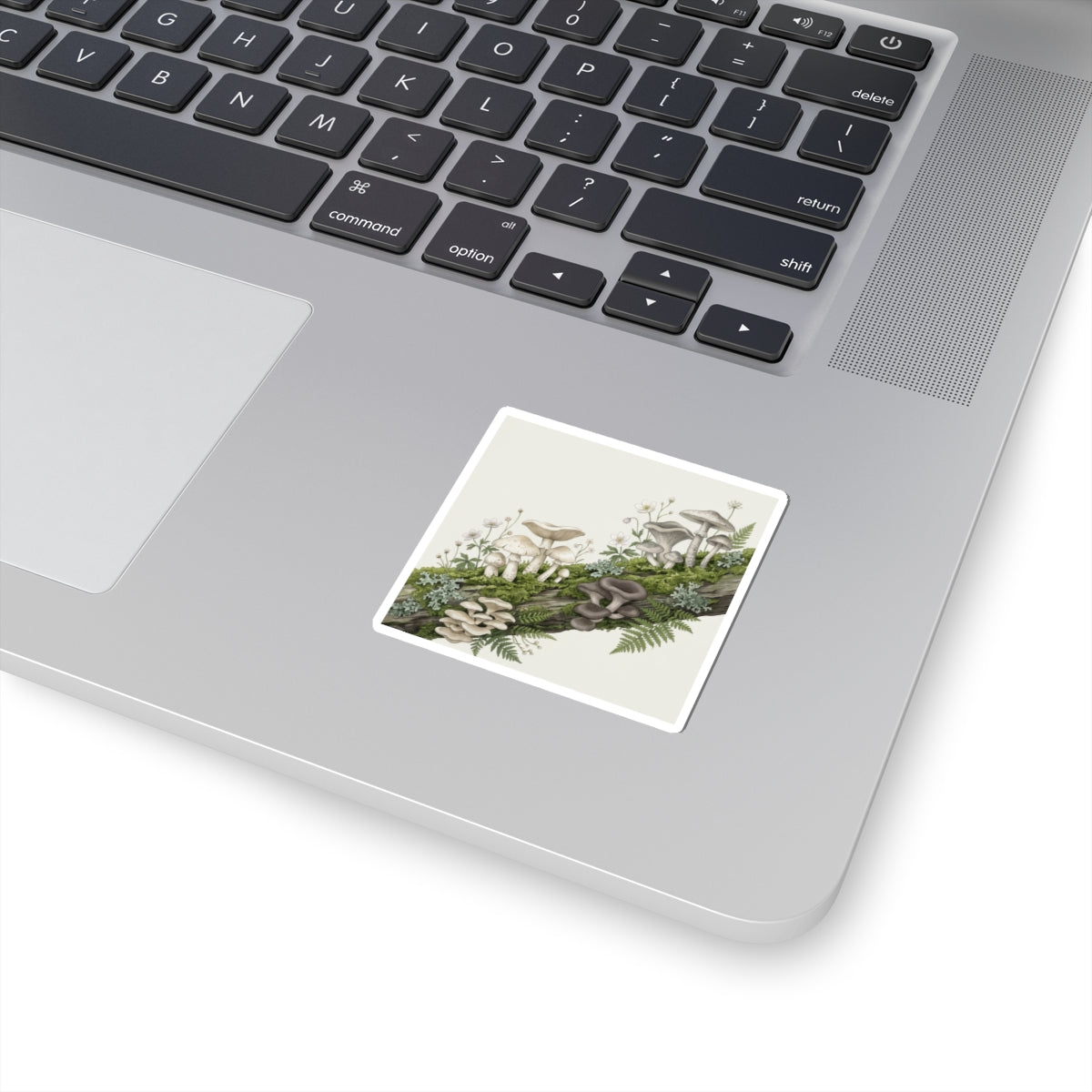Ma Wild Mushrooms Sticker - Japandi Watercolor