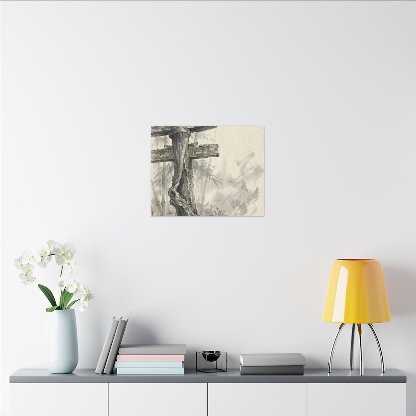 Torii Gate Summer Canvas Art | Zen Tranquil Design