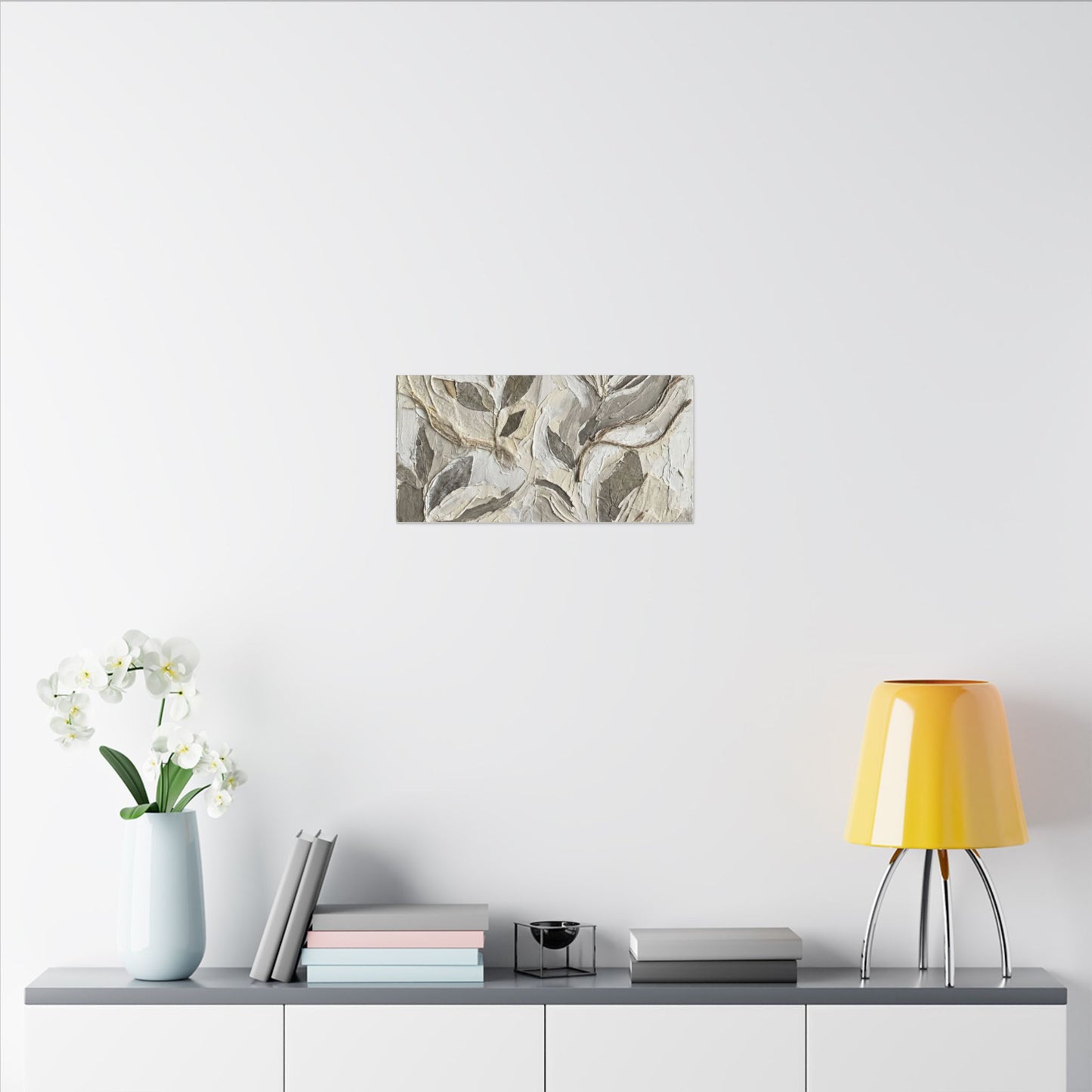 Japandi Textured Canvas Art