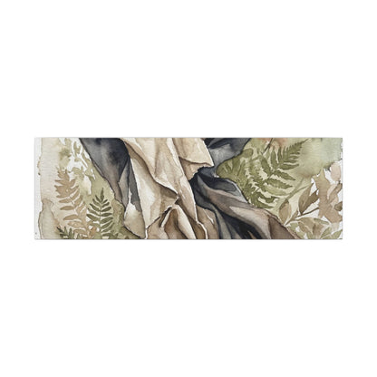 Silk Drape Summer Canvas Art | Japandi Cozy Design