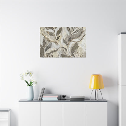 Japandi Textured Canvas Art