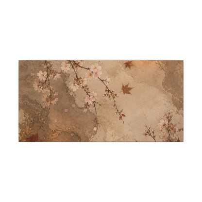 Cherry Blossom Canvas Art | Autumn Japandi Japanese Pattern Art