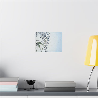 Zen Wisteria in Moonlight | Ukiyo E Inspired Canvas Art