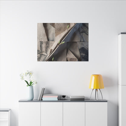 Paper Fold Canvas Art | Spring Japandi Japanese Pattern Art