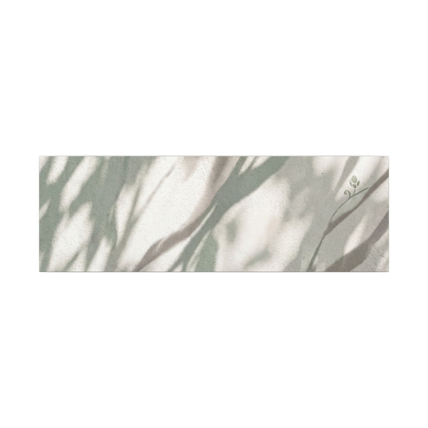Japandi Shadow Play in Dappled | Japanese Pattern Canvas Art