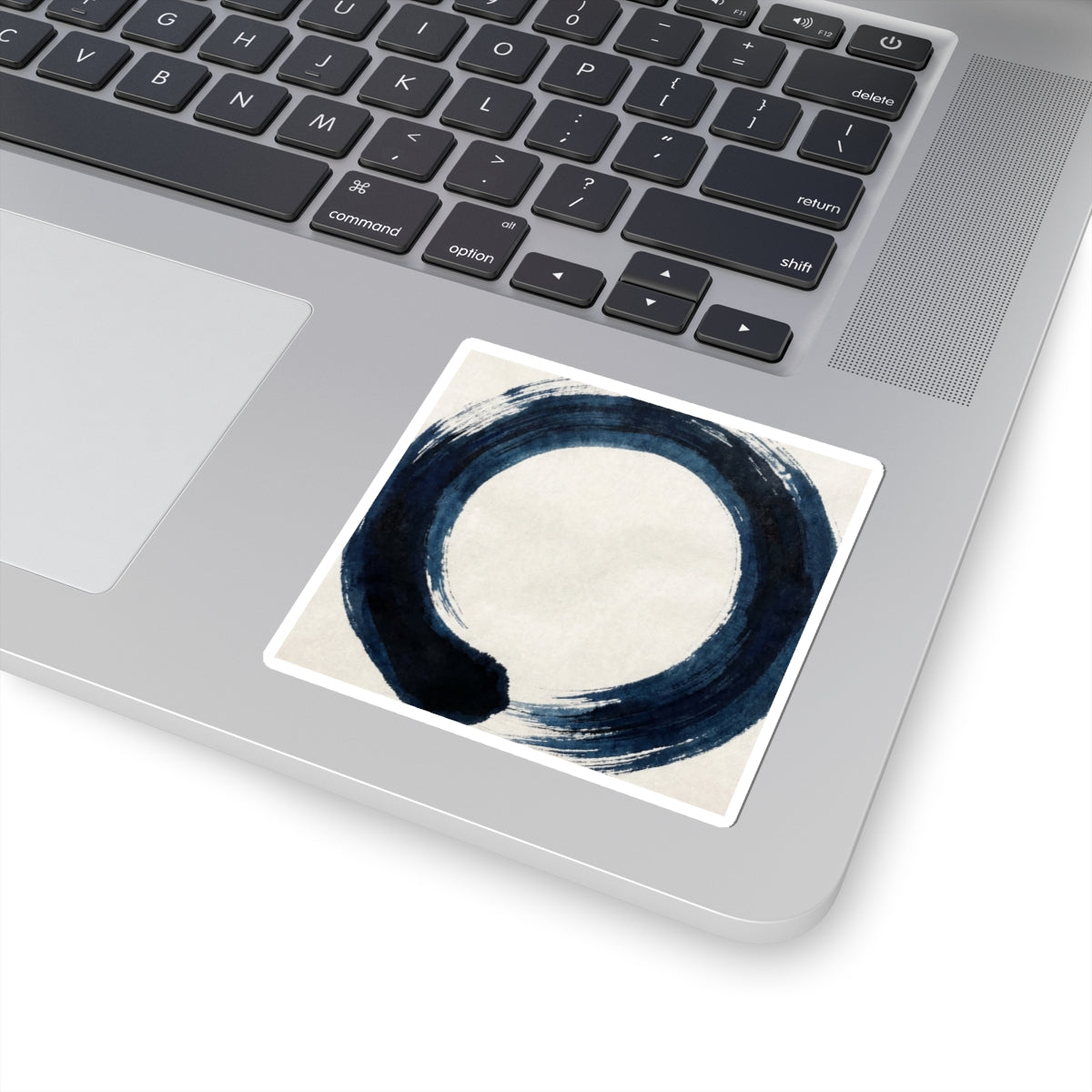 Balanced Meditation Zen Enso Sticker | Balanced Meditation Enso Art Print