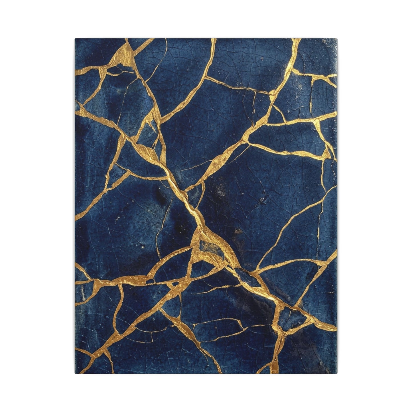 Kintsugi Crackle Canvas Art