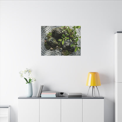 Zen Ceramic Bowl in Dappled | Karesansui Canvas Art
