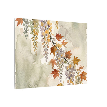 Ma Wisteria Canvas Art - Japandi Watercolor