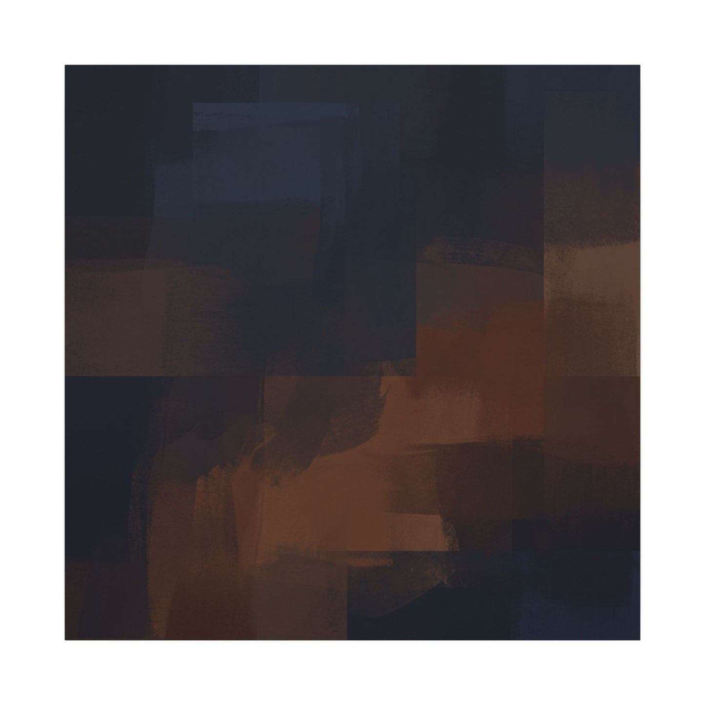 Wabi-sabi Minimal-line Japandi Charcoal Canvas Art