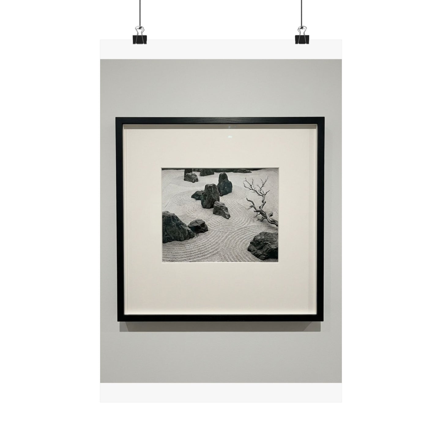 Karesansui Dry Zen Karesansui Wall Art Print | Karesansui Dry Karesansui Art Print