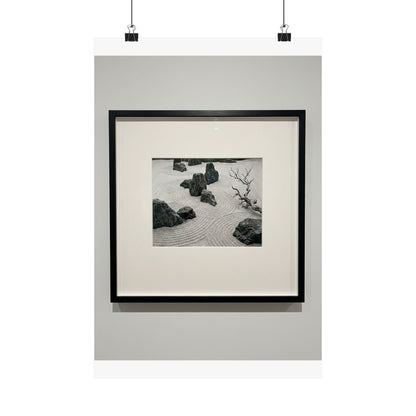 Karesansui Dry Zen Karesansui Wall Art Print | Karesansui Dry Karesansui Art Print