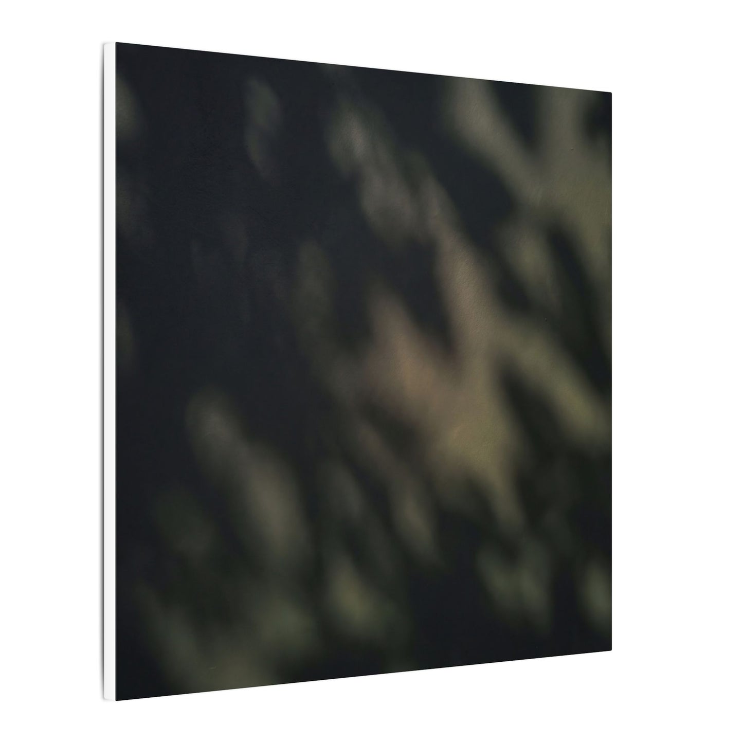 Dappled Shadow Play Canvas Art - Dark Japandi Ma