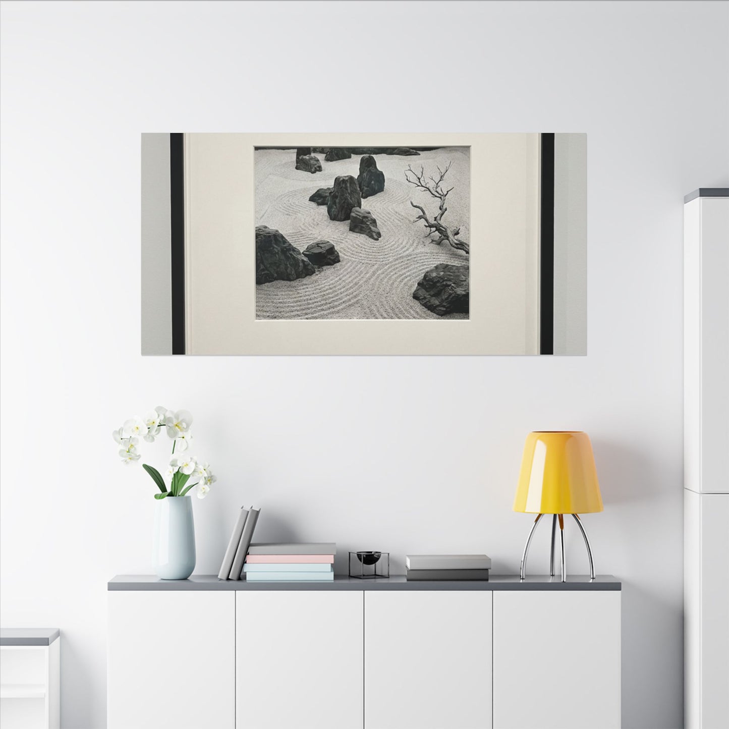 Karesansui Dry Zen Karesansui Canvas Art