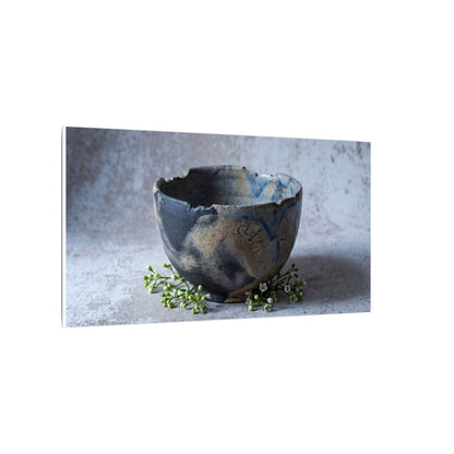 Ceramic Bowl Spring Canvas Art | Japandi Warm Design