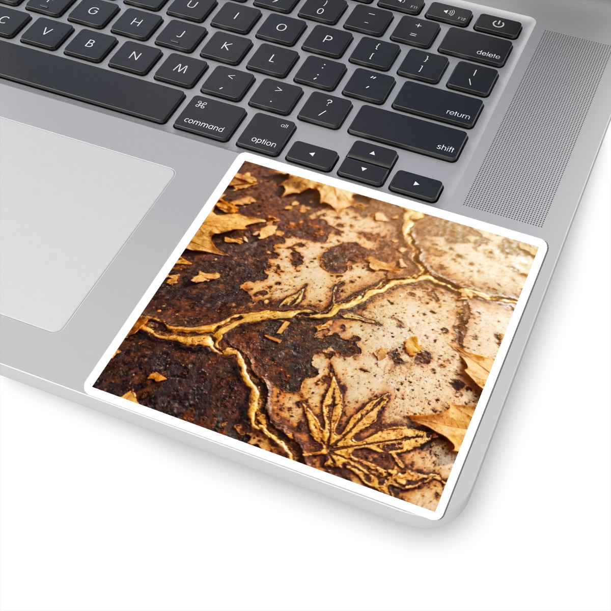 Seijaku Rust Patina Sticker - Kintsugi Gold Vein