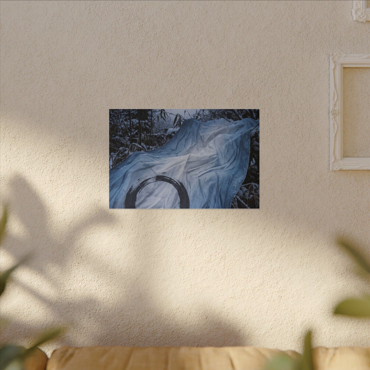 Moonlight Silk Drape Canvas Art - Zen Datsuzoku