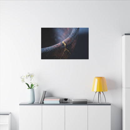 Artful Ceramic Bowl Canvas Art - Broken Beauty Kintsugi