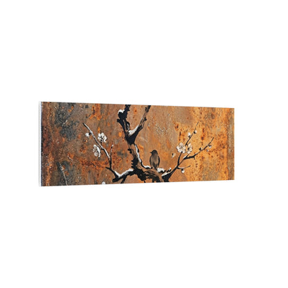 Datsuzoku Rust Patina Canvas Art - Zen Sumi E