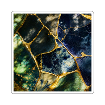 Seijaku Broken Pottery Sticker - Kintsugi Broken Beauty