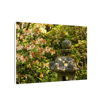Spring Stone Lantern Gold Repair Canvas Art | Beautiful Decor