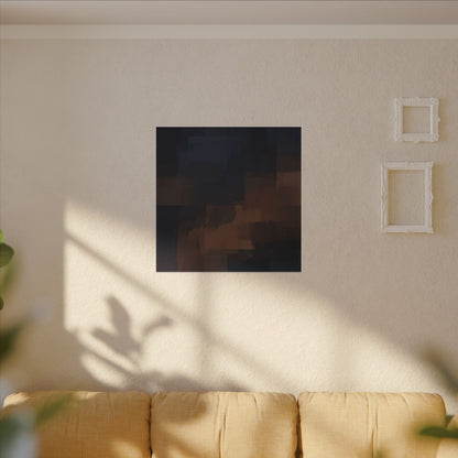 Wabi-sabi Minimal-line Japandi Charcoal Canvas Art