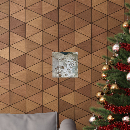 Winter Ceramic Bowl Japanese Pattern Wall Art Print | Earthy Decor