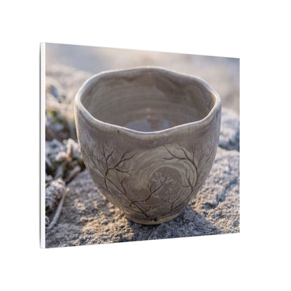 Seijaku Ceramic Bowl Canvas Art - Japandi Japanese Pattern