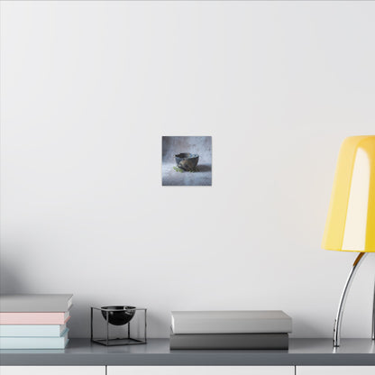 Ceramic Bowl Spring Canvas Art | Japandi Warm Design