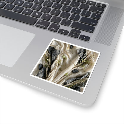Japandi Silk Drape in Dawn | Texture Sticker