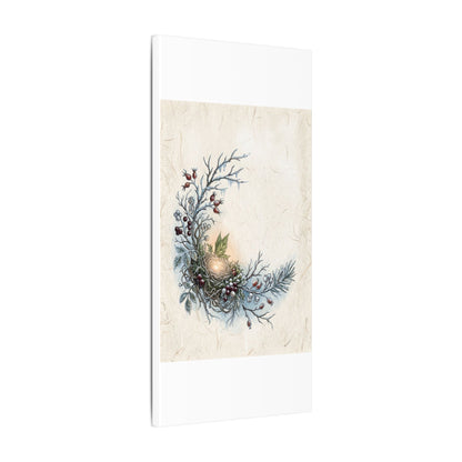Winter Shoji Screen Forest Whimsy Canvas Art | Enchanting Decor