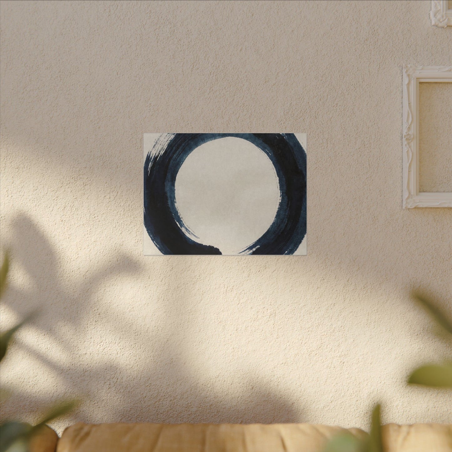 Balanced Meditation Zen Enso Canvas Art