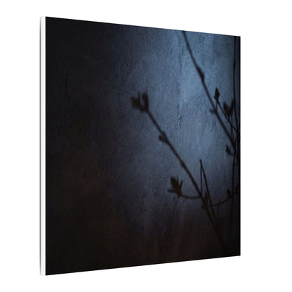 Shadow Play Canvas Art | Spring Dark Japandi Moody Minimal Art