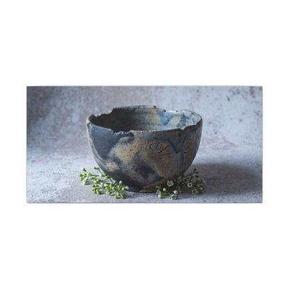 Ceramic Bowl Spring Canvas Art | Japandi Warm Design