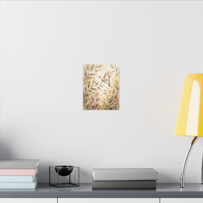 Fukinsei Paper Fold Canvas Art - Japandi Watercolor