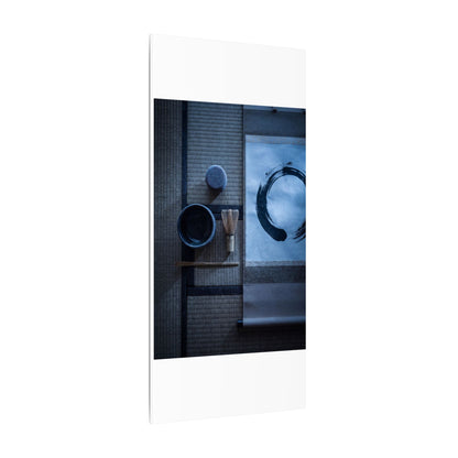 Tea Ceremony Enso Canvas Art | Calm Zen Art