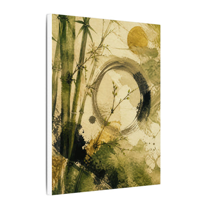 Ink Brushstroke Sumi E Canvas Art | Calm Zen Art