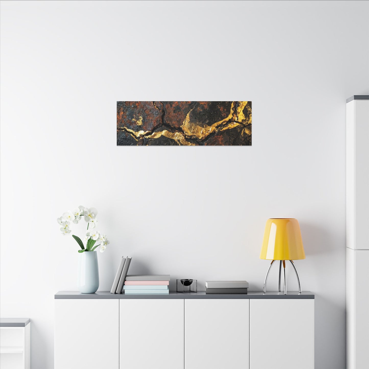 Kintsugi Broken Beauty Canvas Art
