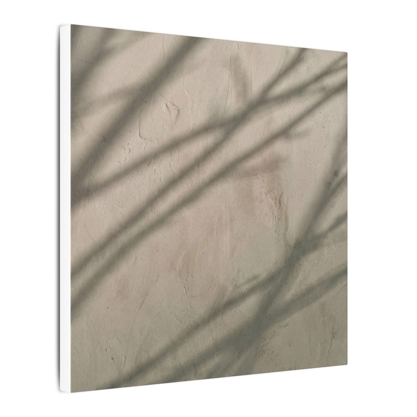 Shadow Play Japanese Pattern Canvas Art | Warm Japandi Art
