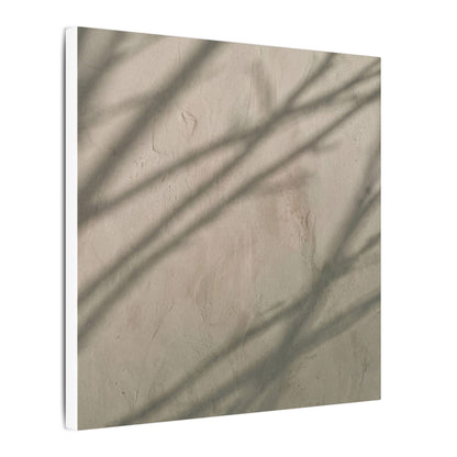 Shadow Play Japanese Pattern Canvas Art | Warm Japandi Art