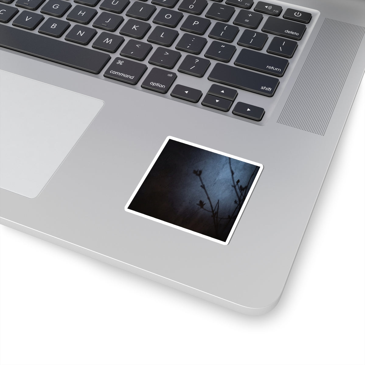 Moonlight Shadow Play Sticker - Dark Japandi Kanso
