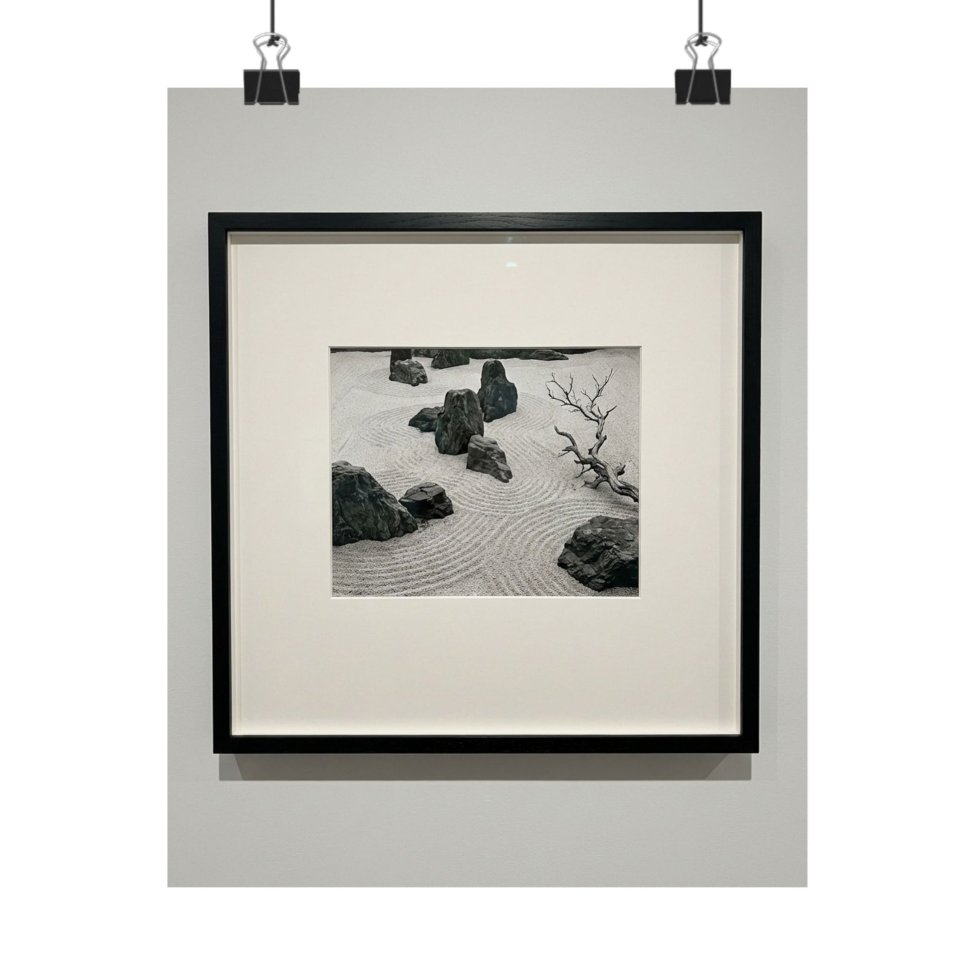 Karesansui Dry Zen Karesansui Wall Art Print | Karesansui Dry Karesansui Art Print
