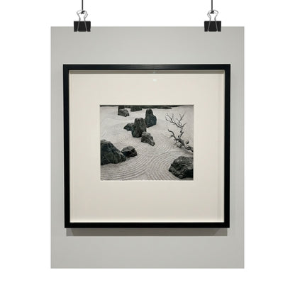 Karesansui Dry Zen Karesansui Wall Art Print | Karesansui Dry Karesansui Art Print